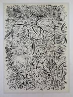 André Masson (1896-1987), after - Fleurs et torrent -