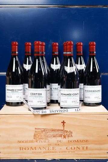 2016 Domaine de la Romanée-Conti Assortment Case -, Nieuw