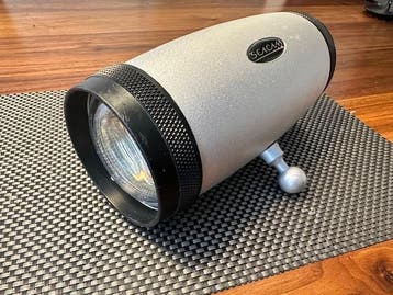Secam Seaflash 250TTL Onderwaterflitser, Meer dan 40 meter, Ophalen of Verzenden, Zo goed als nieuw, Inclusief handleiding