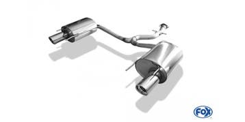 FOX Lexus IS C 250 einddemper single flow rechts/links - 1x1, Verzenden, Nieuw