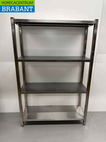 HCB RVS Opbergrek Rek Stelling Premium-line 120 x 40 x 180, Ophalen of Verzenden, Nieuw in verpakking