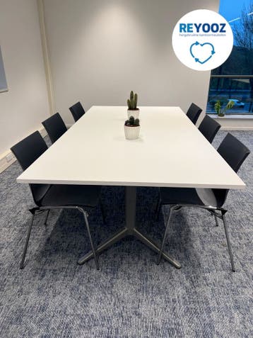 Ahrend 500 rechthoekige vergadertafel 240x120-cm - nieuw..., Nieuw in verpakking