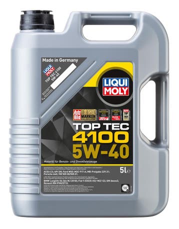 Motorolie Liqui Moly Top Tec 4100 5W40 C3 5L, Verzenden, Nieuw