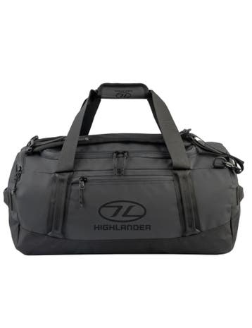 Highlander sporttas Hauler Duffel - 45 liter - Zwart, Verzenden, Nieuw