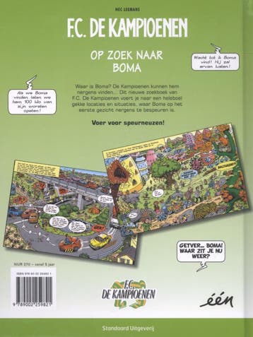 Op zoek naar Boma / F.C. De Kampioenen / 1 9789002259821, Verzenden, Gelezen, Hec Leemans