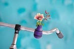 Bloemenvaas / fietsvaas voor aan je fiets stuur., Nieuw