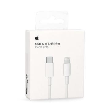 USB C naar Lightning kabel | Apple Origineel | 2 meter (Wit), Verzenden, Nieuw