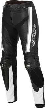 Büse Mille Zwart Wit Leren Broek, Motoren, Kleding | Motorkleding, Nieuw met kaartje, Broek | leer, Büse, Heren