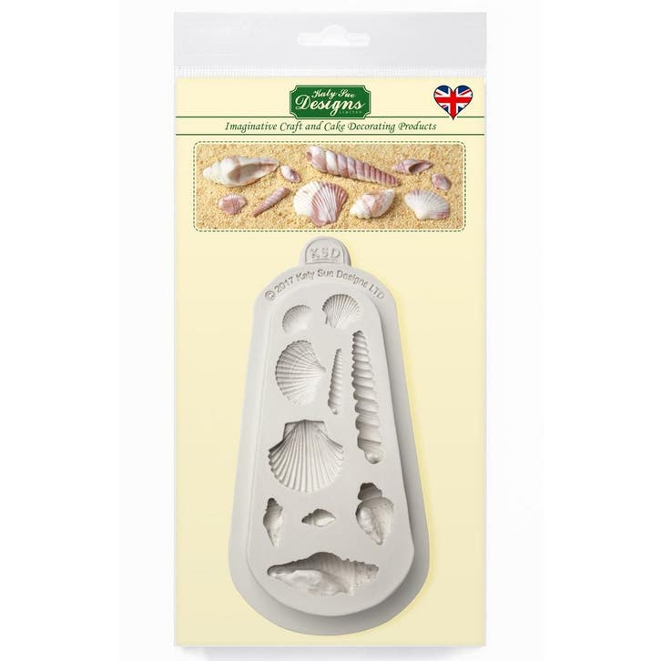 Katy Sue Mold Schelpen, Hobby en Vrije tijd, Taarten en Cupcakes maken, Nieuw, Verzenden