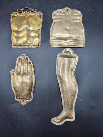 Votiefgeschenk (4) - Metaal - 1850-1900
