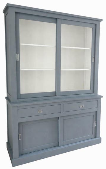 Buffetkast babyblauw Gouda 160cm, Huis en Inrichting, Ophalen of Verzenden, Nieuw