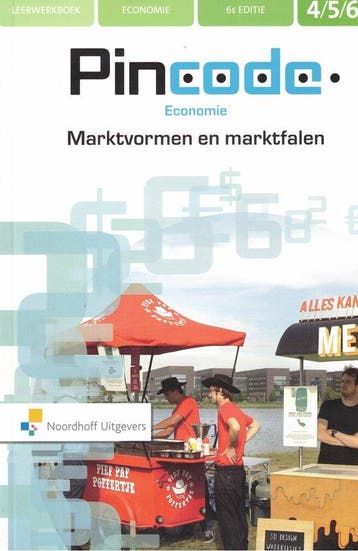 9789001879235 Pincode 6e ed katern 3 vwo Marktvormen en m..., Boeken, Schoolboeken, Verzenden, Zo goed als nieuw, Ton Klerks