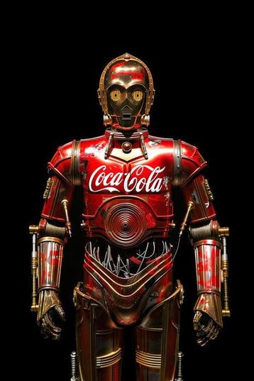 Artxlife - C-3PO Starwars Red Coke, Nieuw