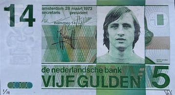 VEX - Vijf Gulden: Johan Cruijff nummer 14