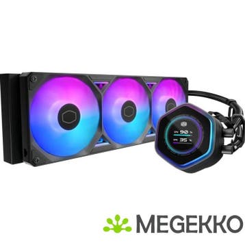 Cooler Master MasterLiquid Atmos II LCD 360 - Zwart, Verzenden, Nieuw