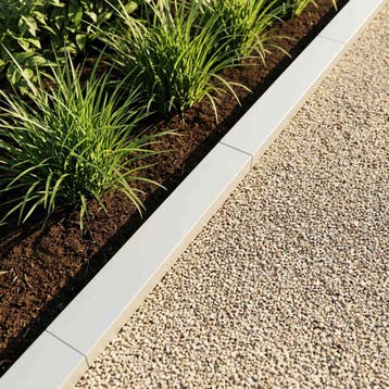 vidaXL Afdekprofiel voor tuinafboording 10 st 100 x 10 x 5, Verzenden, Nieuw