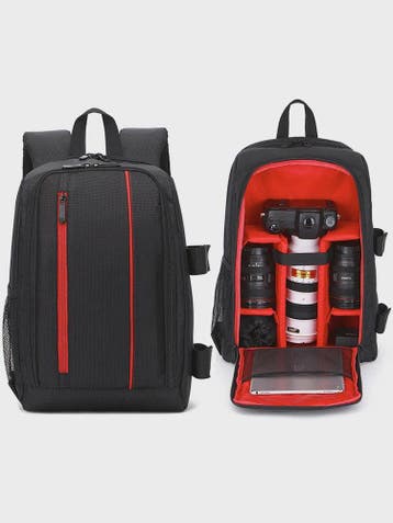 Waterdichte Fototas Rugzak voor Camera's - DSLR, Nikon, Cano, Verzenden, Nieuw
