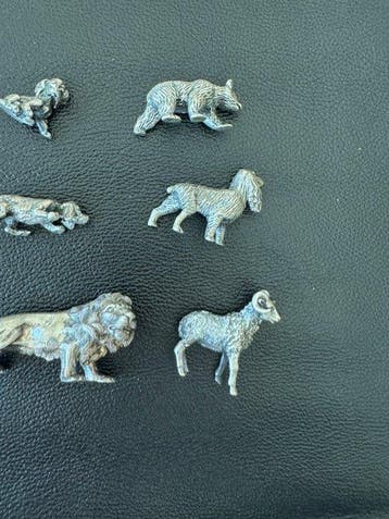 Miniatuur beeldje - Jewellery Miniature (8) - .800 zilver