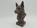 Bust of a german sheppard statue - home decor dog  lover han, Verzamelen, Beelden en Beeldjes, Verzenden, Nieuw