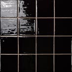 Wandtegel noa zwart glans 10x10 cm wandtegel tegeloutlet, Ophalen, Nieuw, 10 m² of meer, Wandtegels