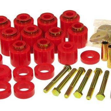 Prothane 87-96 Jeep YJ 1in Lift Body Mount Kit - Red, Ophalen of Verzenden, Nieuw