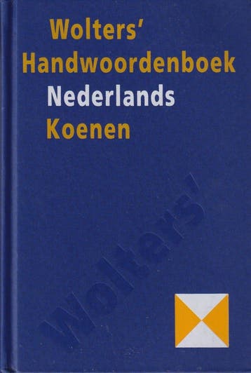 Wolters handwoordenboek Koenen / Nederlands / Wolters, Verzenden, Gelezen, M.J. Koenen