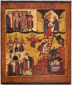 Icoon - Russische orthodoxe icoon The Ladder of Divine