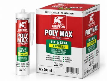Griffon polymax fix seal express 12 stuks, 300 gr,, Verzenden, Nieuw
