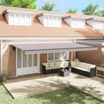 vidaXL Luifeldoek met Lichtgrijs 600 × 350 cm Polyester, Verzenden, Nieuw