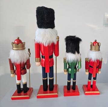 Notenkraker (4) - Nutcracker, Kerstbeeldjes, Kerst - Hout, Diversen, Nieuw