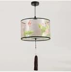 Nordic LED Hanglamp – Stijlvolle Stoffen Kroonluchter, Verzenden, Nieuw