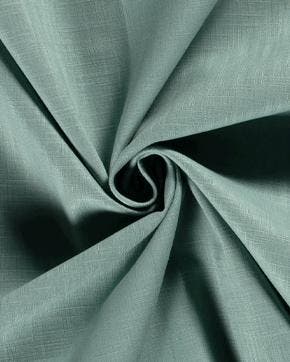 Linnen Katoen Washed Donker Mint, Nieuw, Groen