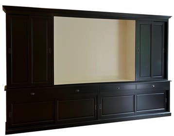 TV-cinema kast zwart 400 x 240cm, Ophalen of Verzenden, Nieuw