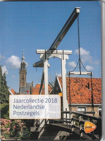 Nederland 2018 - Jaarcollectie Postzegels, Gestempeld