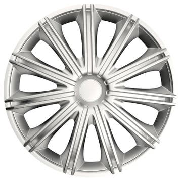 Wieldoppen  Nero 18-inch zilver, Verzenden, Nieuw