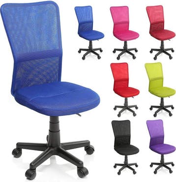 Kinder bureaustoel - Ergonomisch - Blauw - Tresko, Huis en Inrichting, Bureaustoelen, Verzenden, Zo goed als nieuw