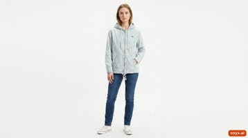 Levis Spijkerjassen Dames maat M Blauw Vintage, Ophalen of Verzenden, Nieuw