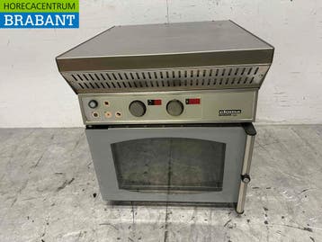 RVS Heteluchtoven Oven Steamer Eloma EB30 met afzuigkap 230V, Ophalen of Verzenden, Gebruikt