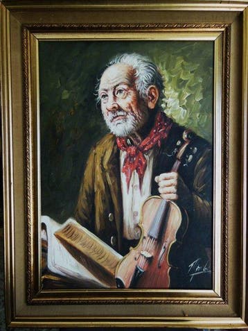 Tristano Marchi (1948) - Pregiato anziano suonatore di