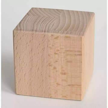 HOCHO Beukenhouten Kubus 60x60x60 mm – Voor Decoratie, Br., Huis en Inrichting, Ophalen of Verzenden, Nieuw