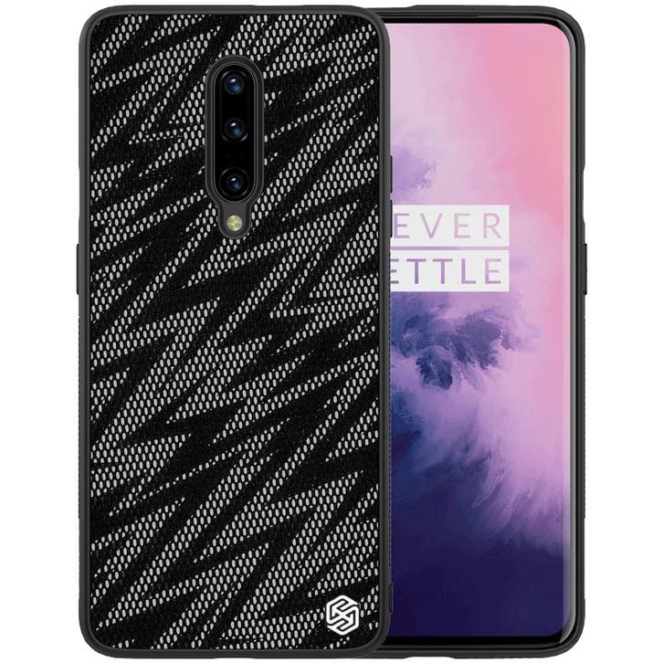 Nillkin OnePlus 7 Pro Hoesje Twinkle Lightning Black, Telecommunicatie, Mobiele telefoons | Hoesjes en Frontjes | Overige merken