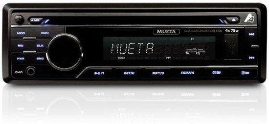 Koopjeshoek - Mueta A4 - 1Din Autoradio zonder CD , met, Auto diversen, Autoradio's, Verzenden