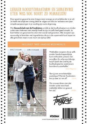 Gezond slank met de Foodsisters 9789046822654, Verzenden, Zo goed als nieuw
