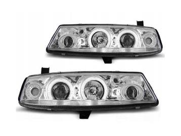 Angel Eyes koplampen Chrome geschikt voor Opel Calibra, Verzenden, Nieuw, Opel