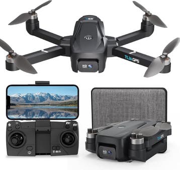 Drone met 4K Camera - GPS | Retourdeal 59% Korting, Ophalen of Verzenden, Nieuw