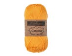 Scheepjes Catona 25g - 208 Yellow Gold, Ophalen of Verzenden, Nieuw, Breien of Haken, Wol of Garen