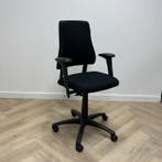 refurbished Axia BMA ergonomische bureustoel, zwart, Gebruikt, Zwart, Ophalen of Verzenden, Bureaustoel