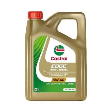 Castrol Edge Turbo Diesel 5W40 4L, Verzenden, Nieuw