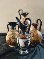 Aardewerk, Set met replicas van Oudgrieks Vaas - 19.9 cm