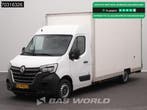 Renault Master 145PK Lowliner Bakwagen LED Navi Airco Cruise, Stof, Gebruikt, Euro 6, Renault